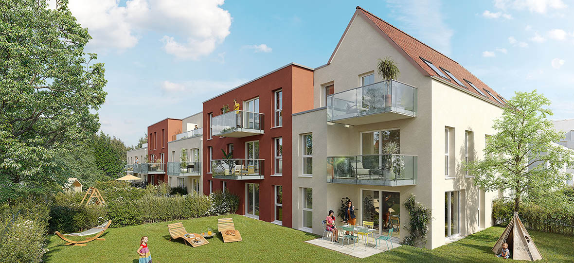 programme neuf – Villeneuve-d'Ascq (59) – RESIDENCE GASTON BARATTE