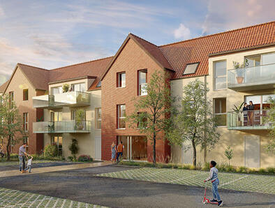 programme neuf – Villeneuve-d'Ascq (59) – RESIDENCE GASTON BARATTE