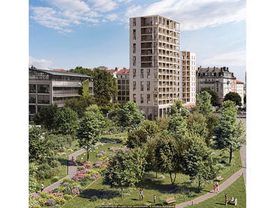 programme neuf – Lyon (69) – Côté Parc