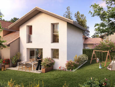 programme neuf – Allinges (74) – LE CHANT DES COLLINES - MAISONS