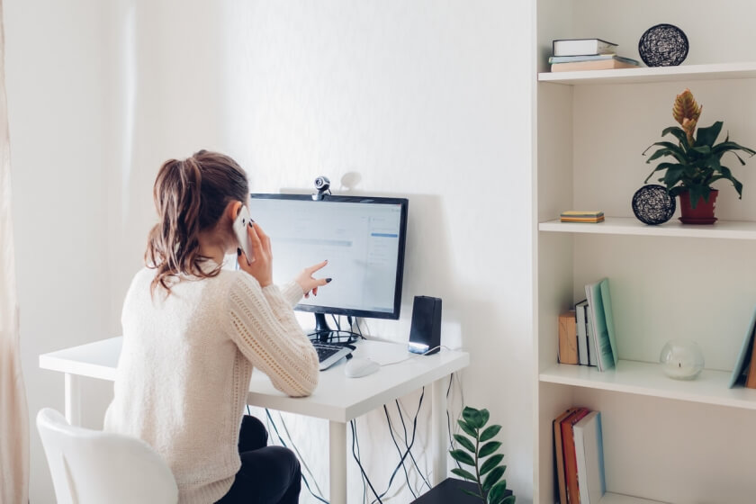 bureau mur