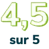 4,5 sur 5