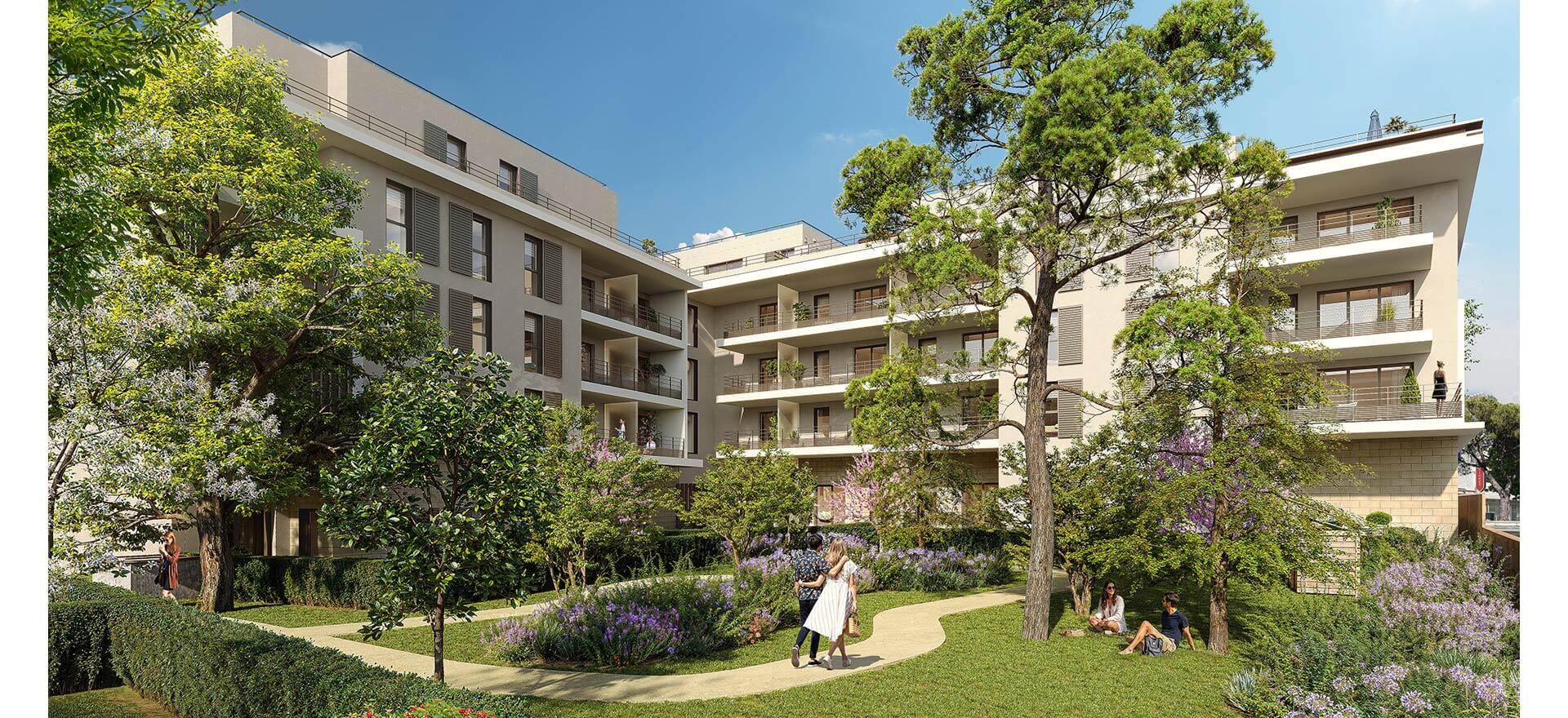 programme neuf – Cagnes-sur-Mer (06) – Canebiers-Villette Résidences