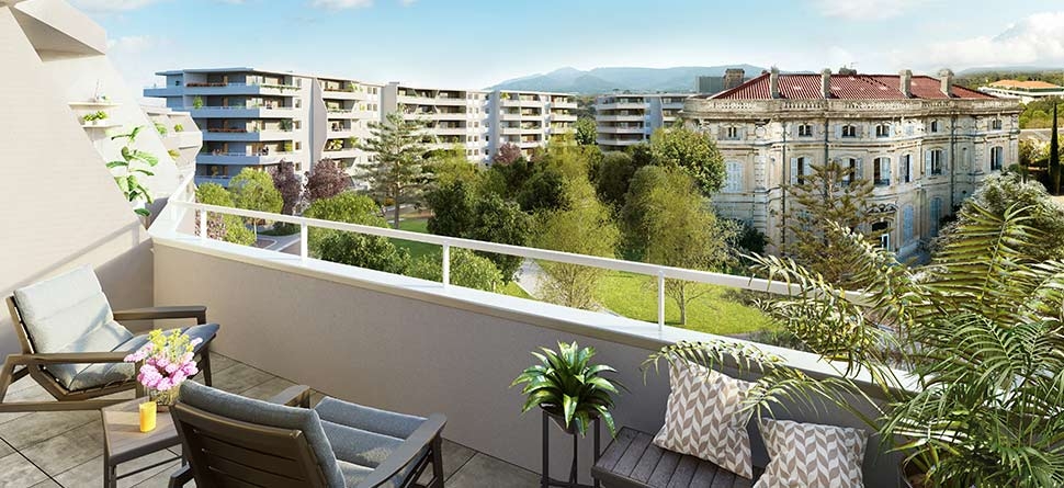 programme neuf – Marseille (13) – Château Valmante - RESPIR'