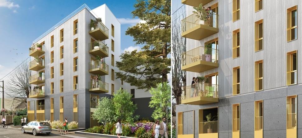 programme neuf – Rennes (35) – Cascade Saint-Martin