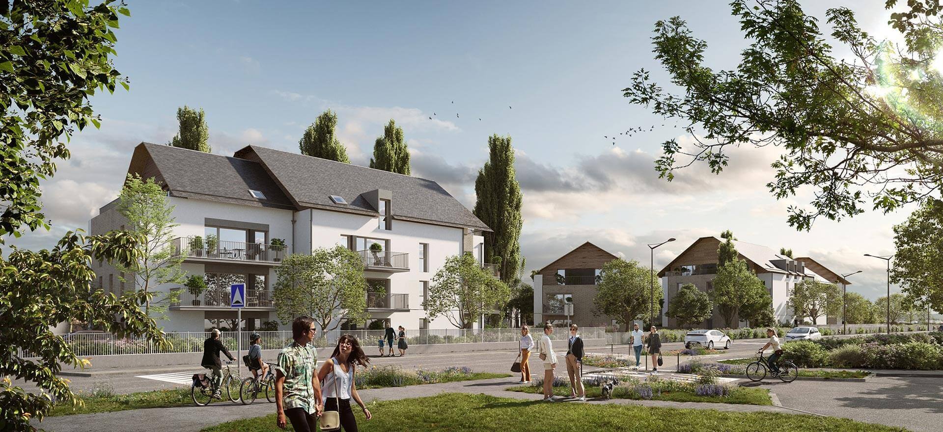programme neuf – Orléans (45) – Les Allées d'Aria