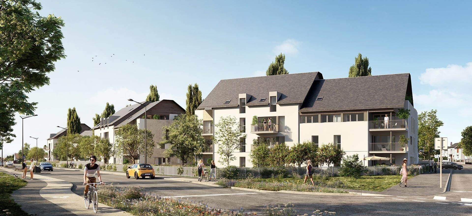 programme neuf – Orléans (45) – Les Allées d'Aria