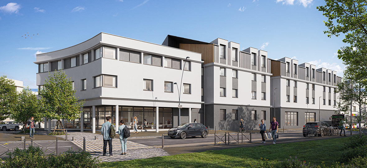 programme neuf – Trélazé (49) – My Campus Anjou