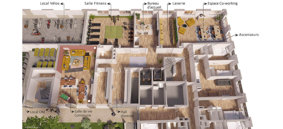 programme neuf – Lorient (56) – Campus Latitude