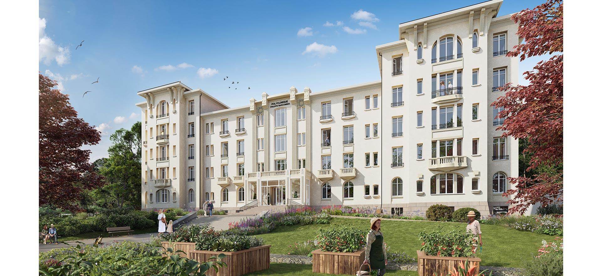 programme neuf – Clermont-Ferrand (63) – Polyclinique de l'Hôtel Dieu