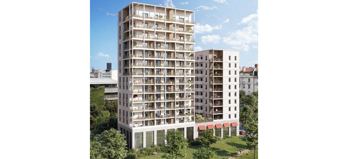 programme neuf – Lyon (69) – Côté Parc