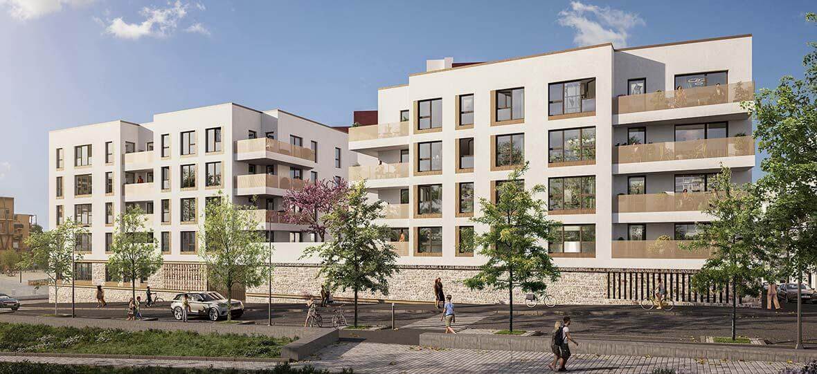 programme neuf – Pierrefitte-sur-Seine (93) – Place des Poètes