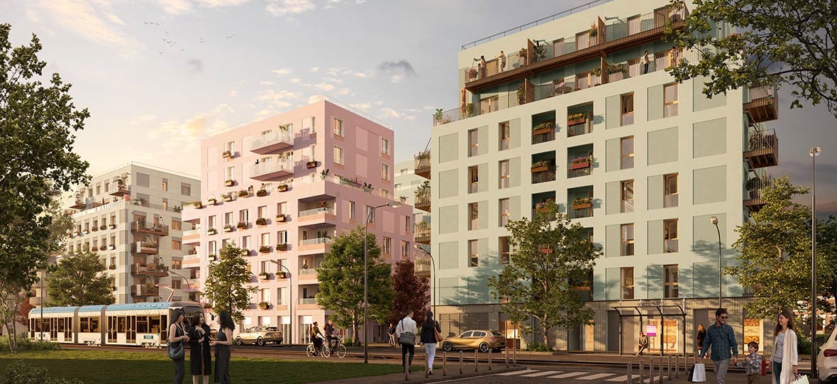 programme neuf – Colombes (92) – PLURIELLES