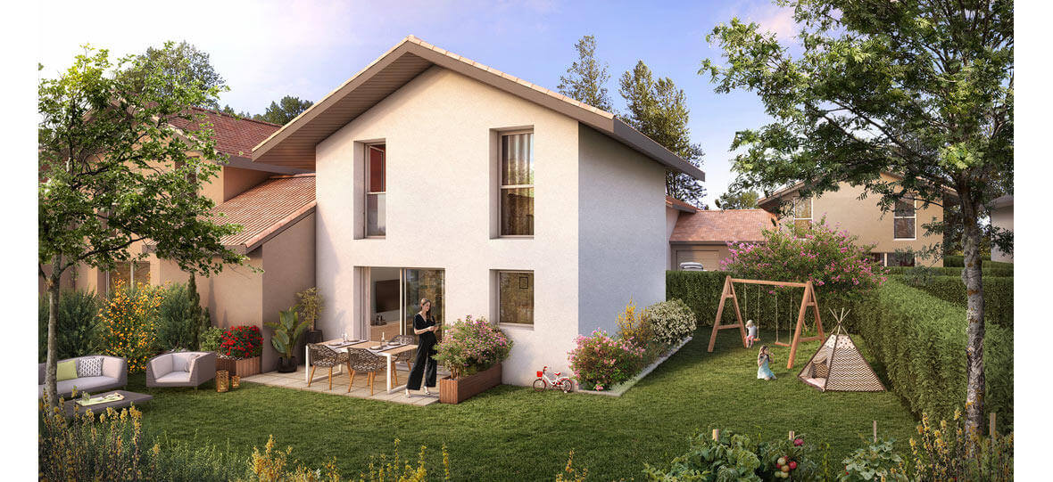 programme neuf – Allinges (74) – LE CHANT DES COLLINES - MAISONS